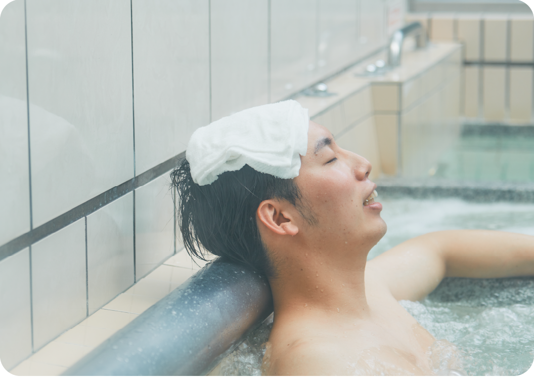 ONSEN-SHU|Easy to put on.